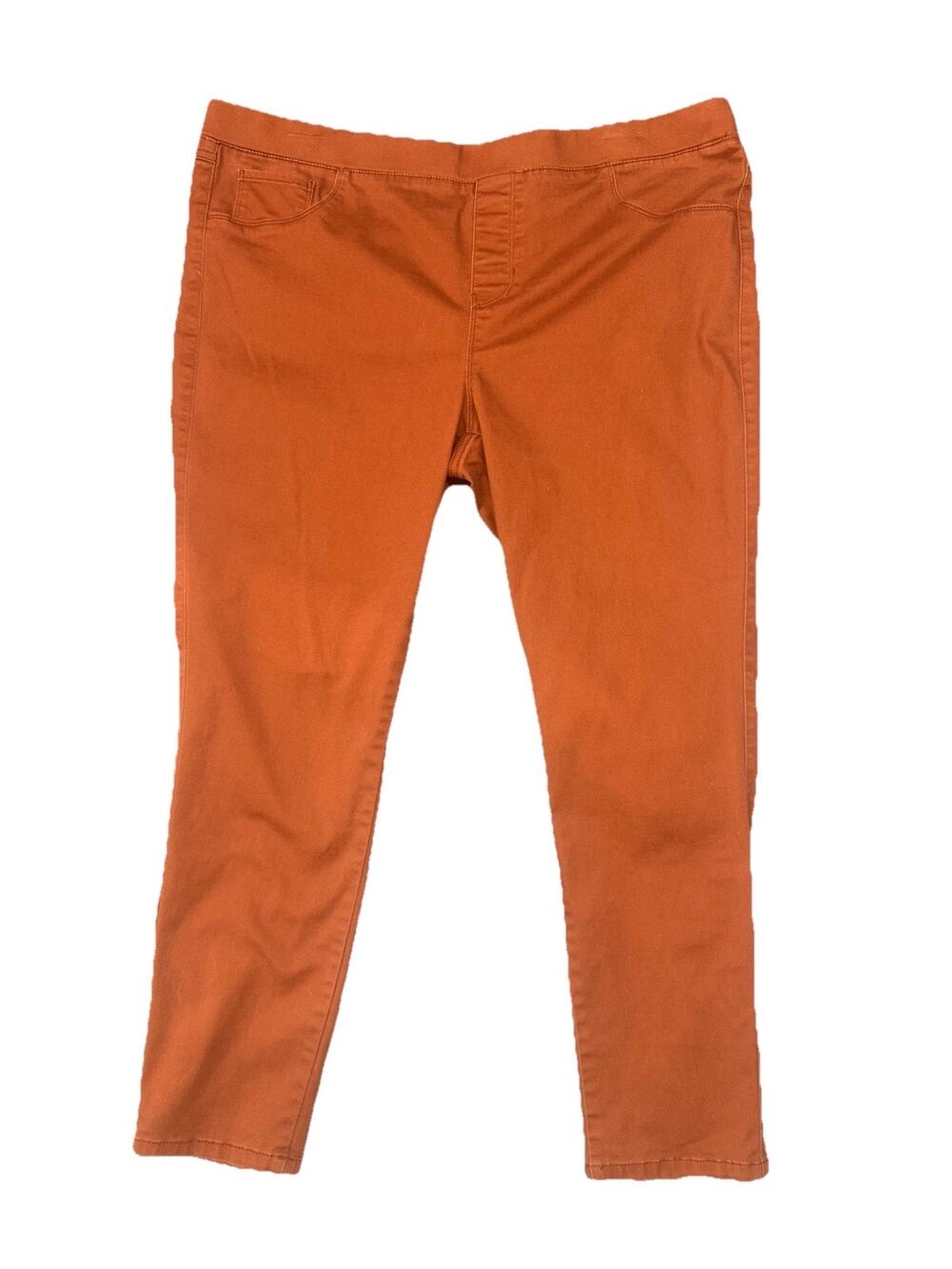 Natural Reflections XXL Solid Pull-On Stretch Pigment Dyed Denim Leggings